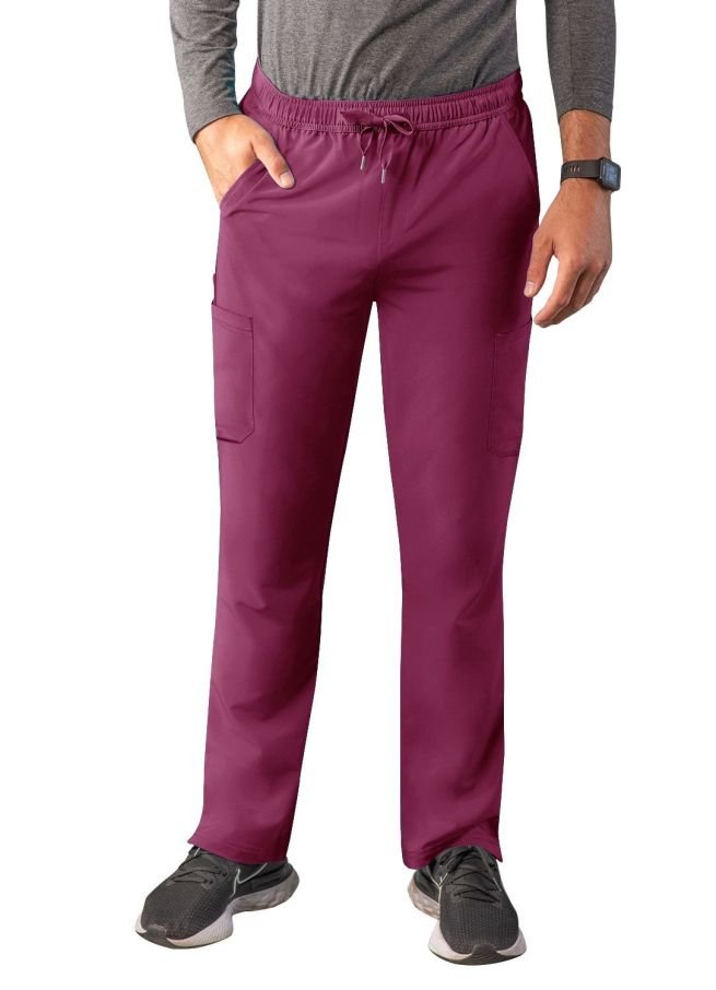 A9800 Scrub Pantalón Wine Hombre M