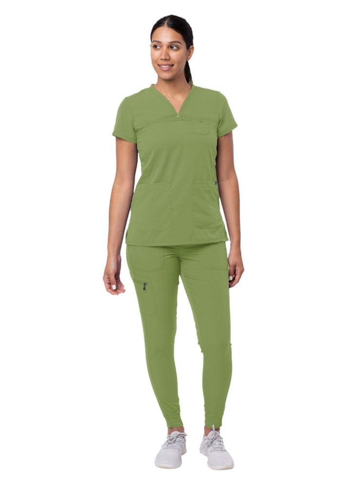 P9400 Scrub Pantalón Spring Leaf Mujer XXS