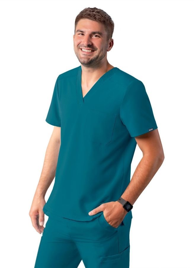 A9800 Scrub Caribbean Blue Hombre M