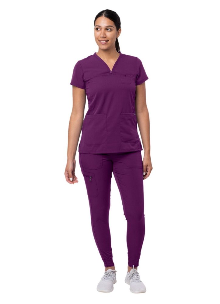 P9400 Scrub Pantalón Eggplant Mujer M