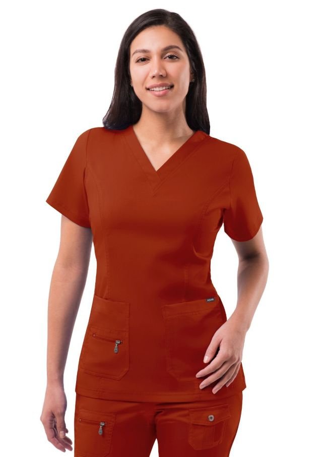 P9600 Scrub Red Ochre Mujer XS