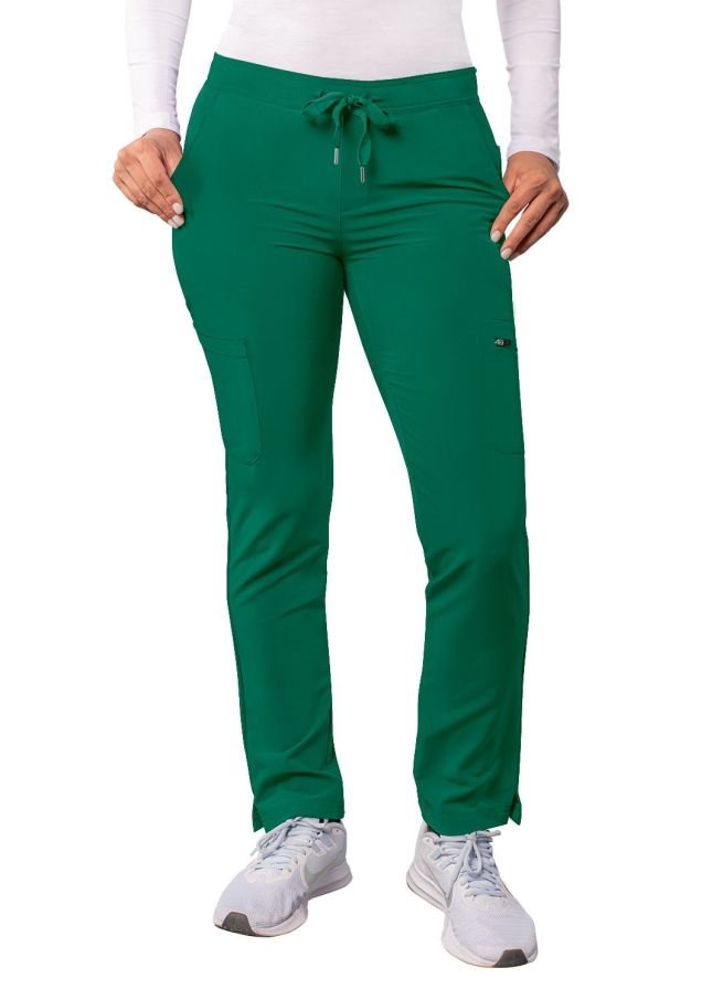 A9600 Scrub Pantalón Hunter Green Mujer XXS