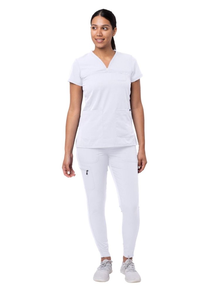 P9400 Scrub White Mujer XXS