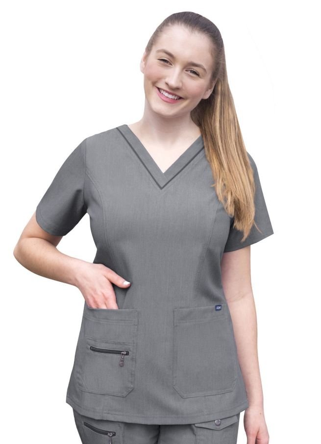 P4400 Scrub Heather Grey Mujer XS