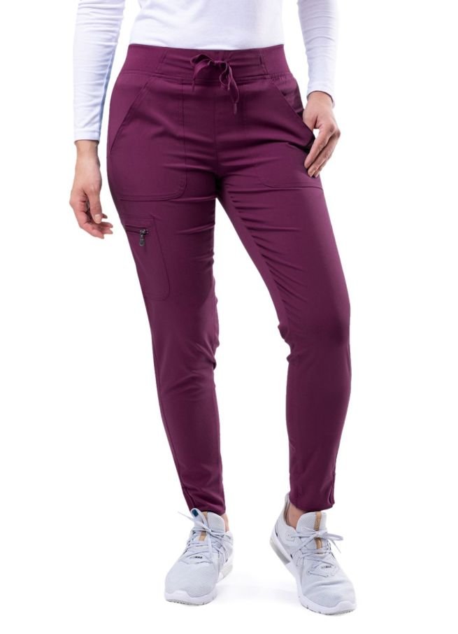 P9500 Scrub Pantalón Wine Mujer XS