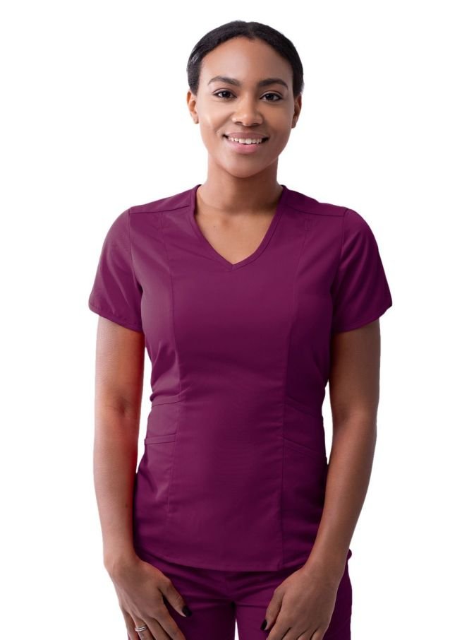 P9500 Scrub Wine Mujer XS