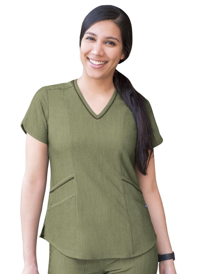 P9500 Scrub Heather Olive Mujer XXS