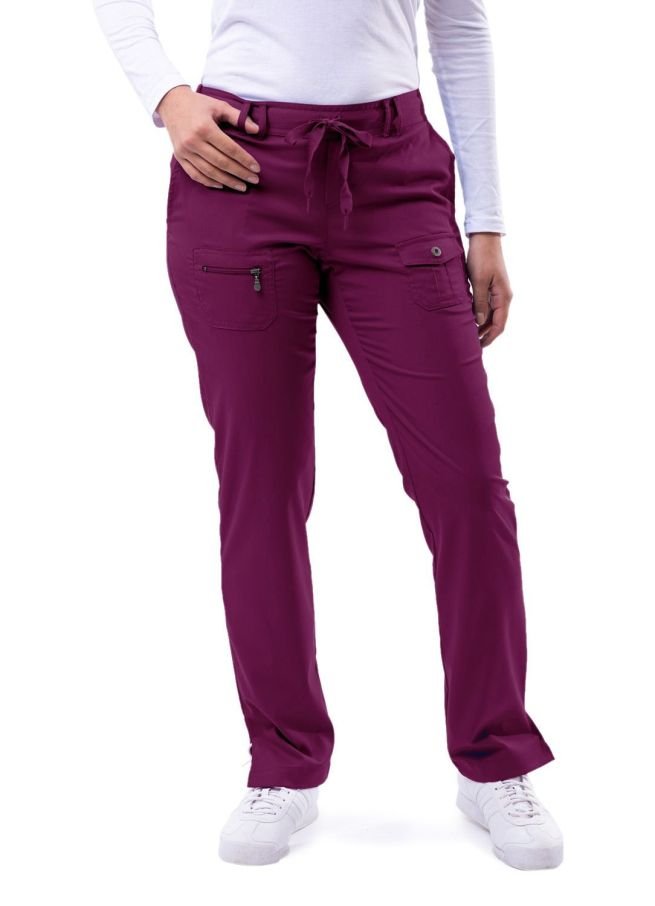 P4400 Scrub Pantalón Wine Mujer S