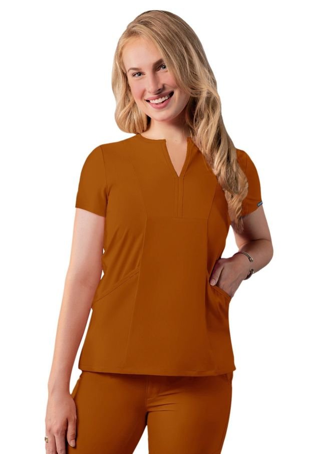 A9600 Scrub Caramel Mujer XS