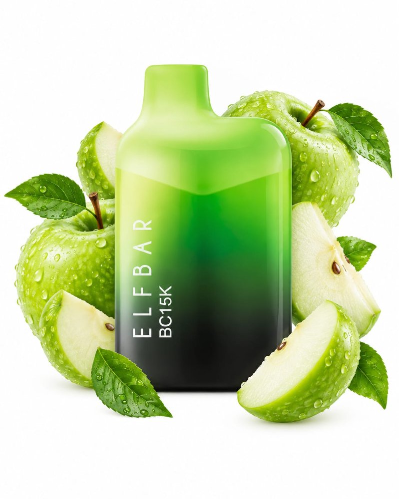 ELFBAR BC 15K SOUR APPLE ICE