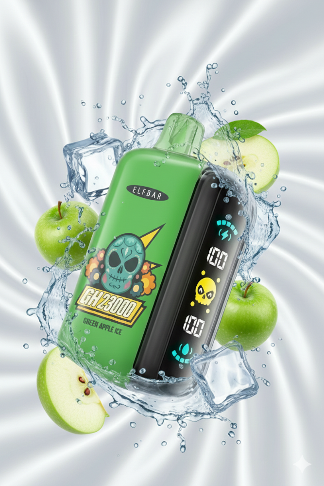 ELFBAR GH 23000 GREEN APPLE ICE
