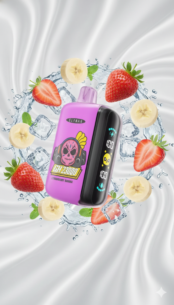 ELFBAR GH 23000 STRAWBERRY BANANA
