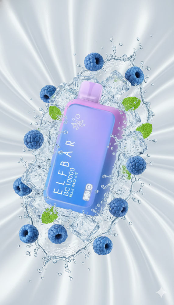 ELFBAR BC 10000 BLUE RAZZ ICE