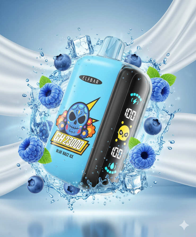 ELFBAR GH 23000 BLUE RAZZ ICE