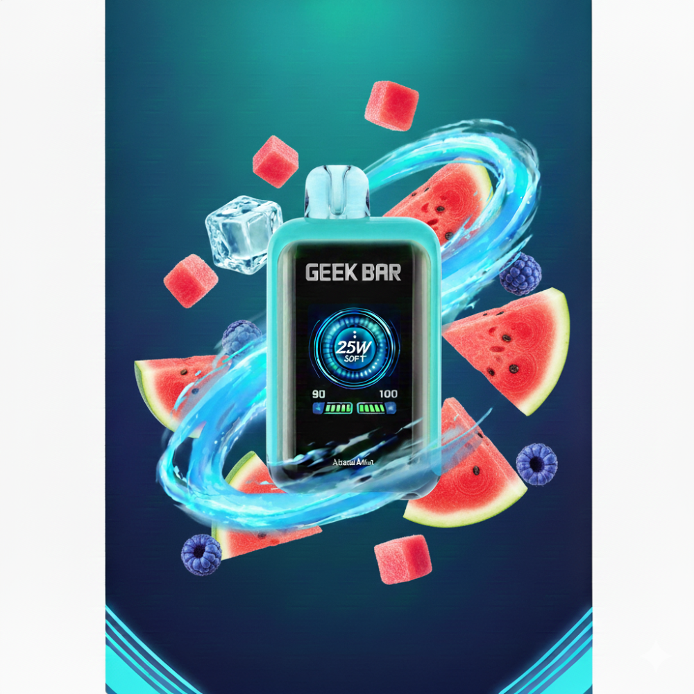 GEEKBAR 25000 SKY SOUR WATERMELON BLUE RAZZ