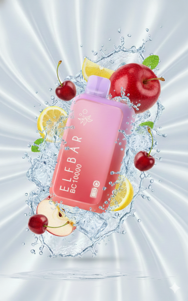 ELFBAR BC 10000 CHERRY RED APPLE LEMON
