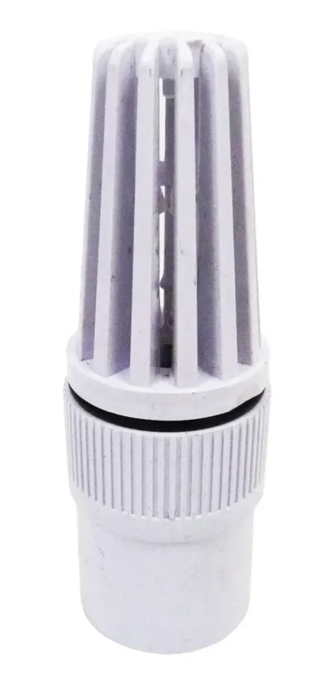 VALVU PIE DE 1 1/4 PVC