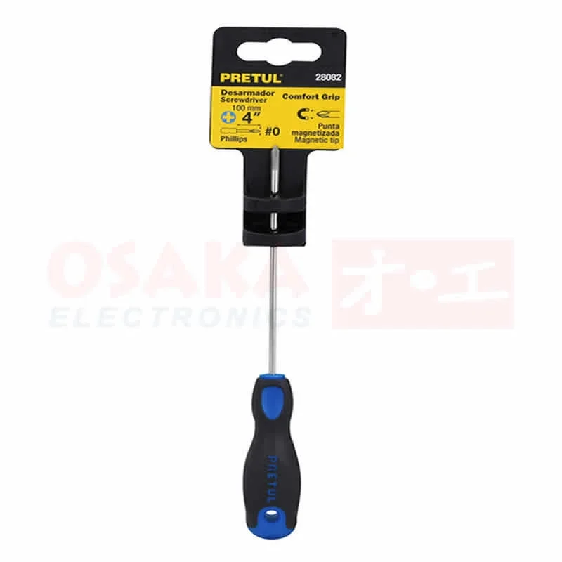 DESTORNILLADOR DE EXTRIA 1/4×1-1/2 PRETUL