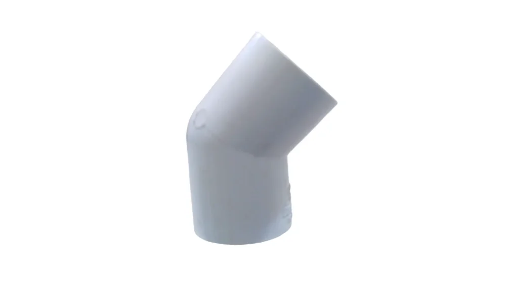 SEMICODO 1/2 X 45°. PRES PVC