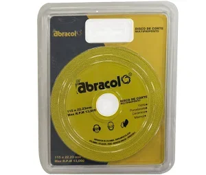DISCO ABRACOL MULTICORTE 4 1/2"