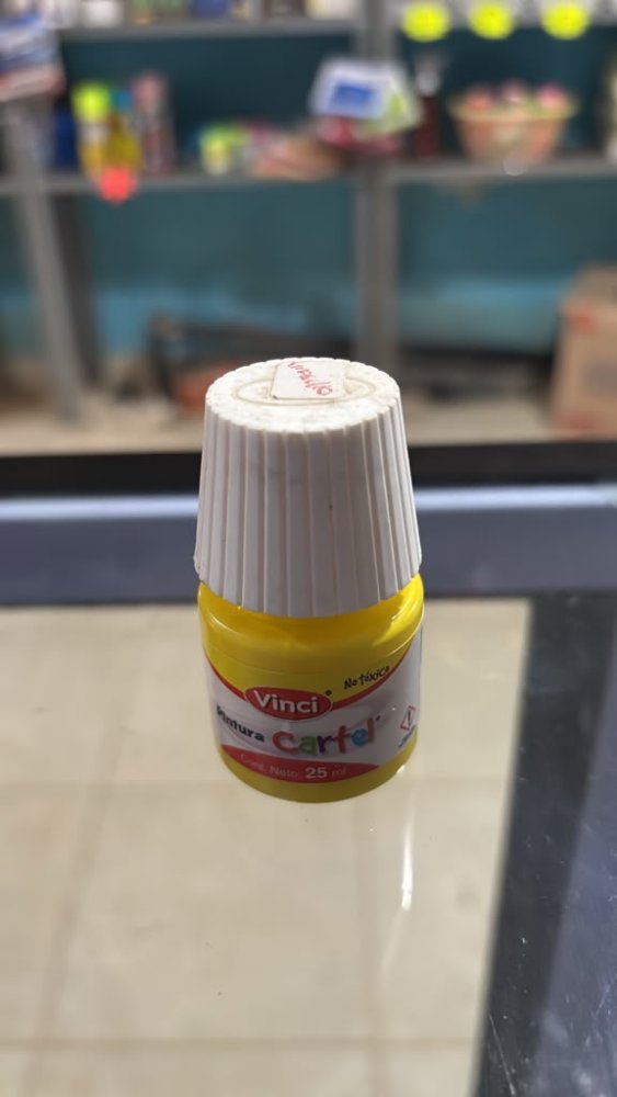 pintura vinci amarillo