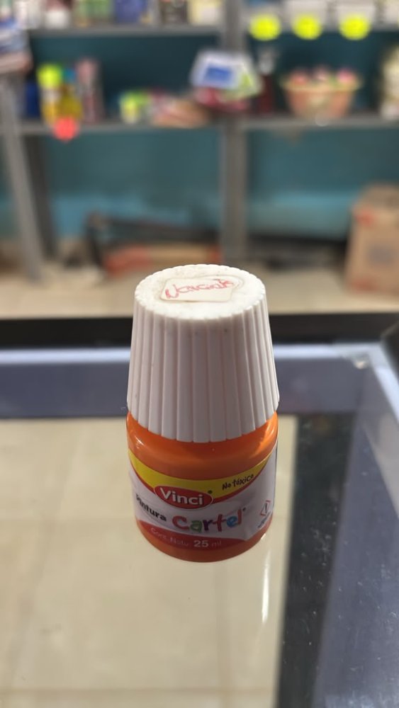 pintura vinci color naranja