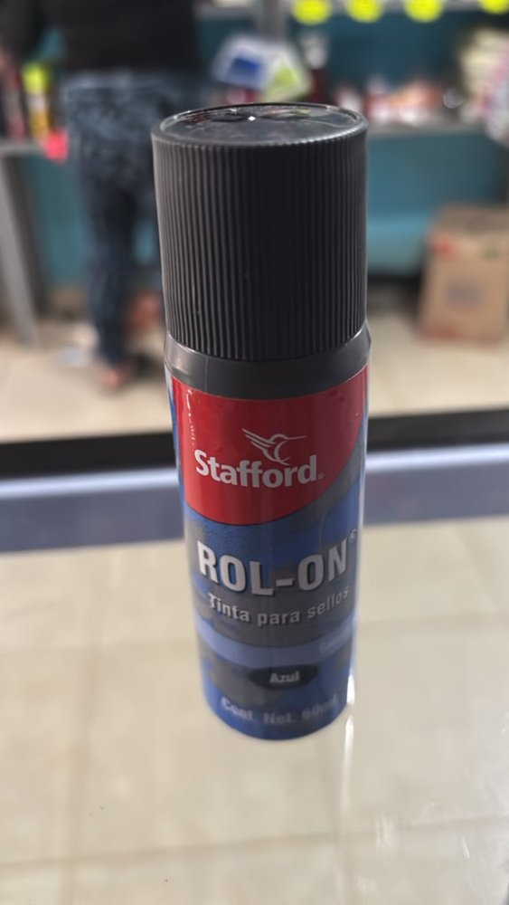 tinta para sellos stanfford azul
