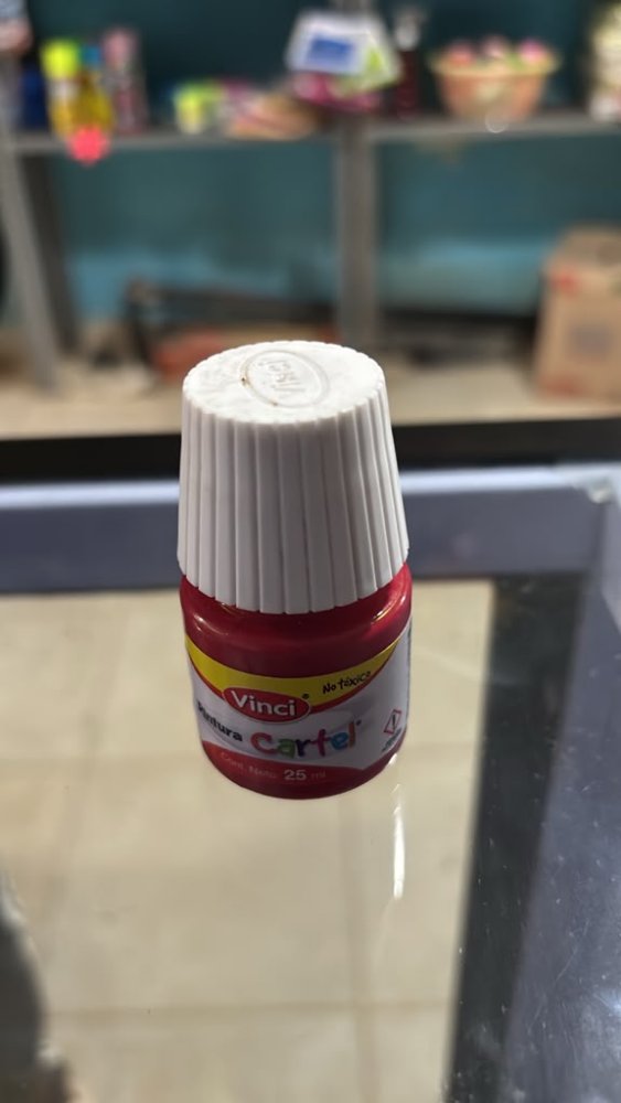 pintura vinci color rojo