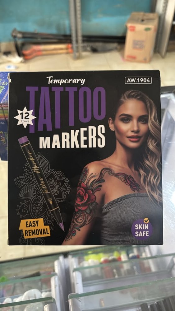 marcadores de tatuajes