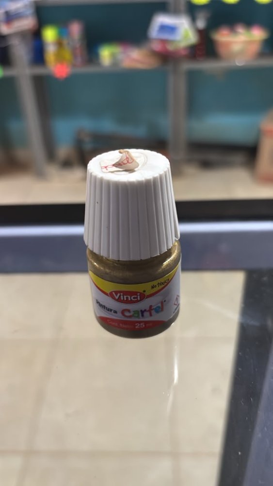 pintura vinci color dorado