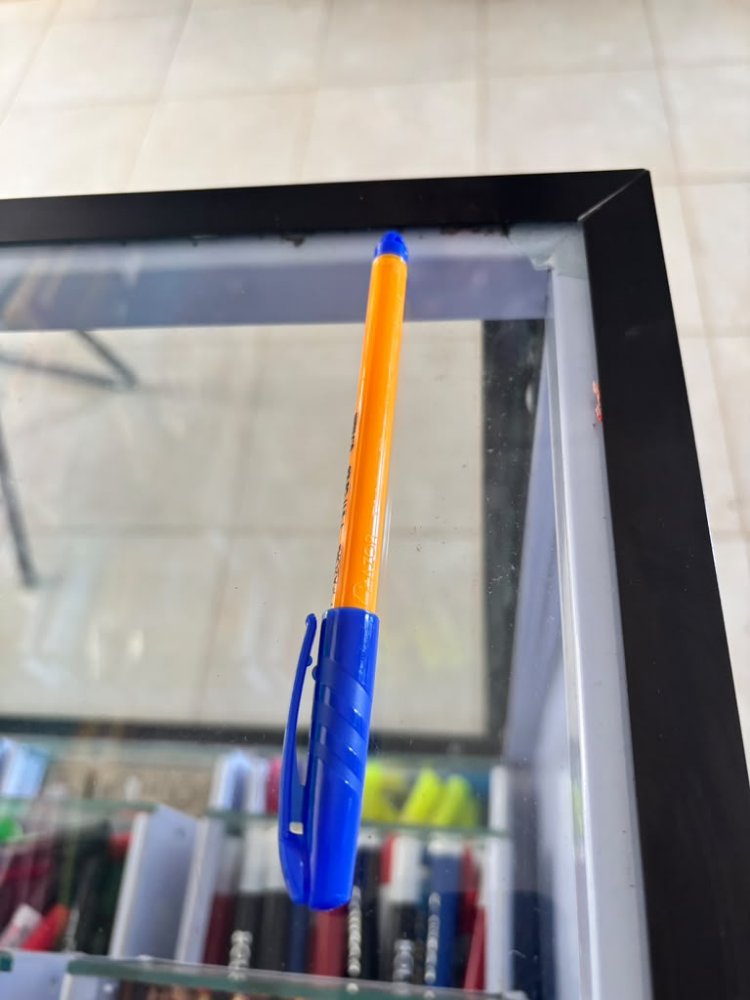 lapicero azul azor pin point