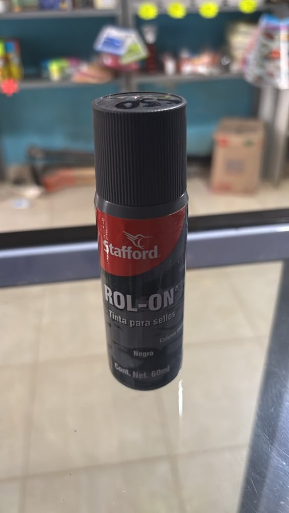 tinta para sellos stanfford negro