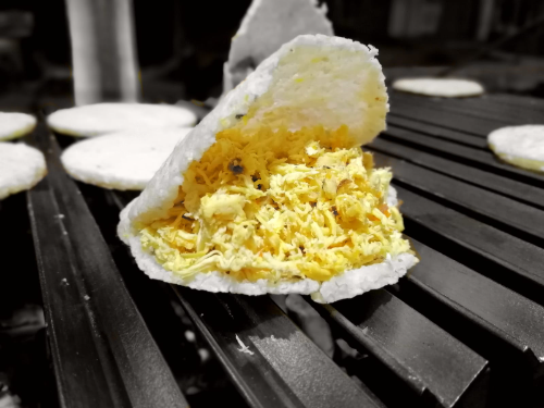 Arepa con Pollo