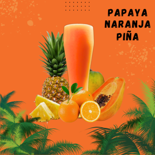 Papaya Naranja Piña