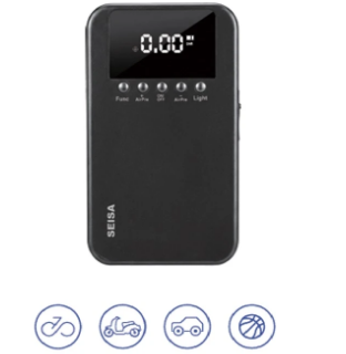 Arrancador de Batería Auto + Compresor de Aire Portátil Inflador con Pantalla Digital