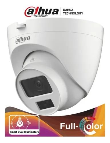CAMARA DAHUA CON AUDIO 2MP SMART DUAL LIGHT FULL COLOR