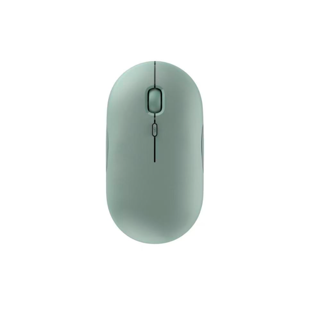 MOUSE 2.4G INALAMBRICO VERDE RECARGABLE