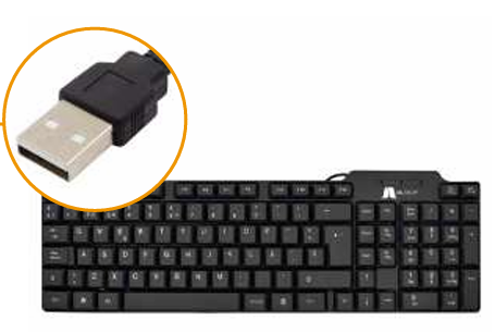 TECLADO USB FORZA