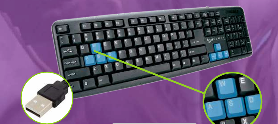 TECLADO USB  GAMER TECH GT816T