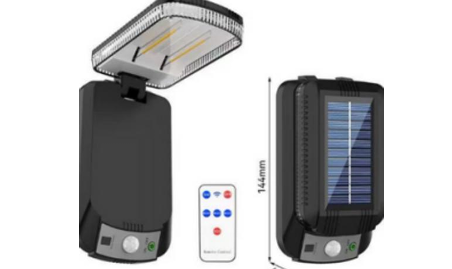 LAMPARA SOLAR DE  PAREC PLEGABLE DE  DOBLE FILAMENTO DE  TUNGSTENO