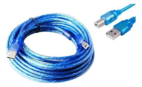 CABLE IMPRESORA 5M BLINDADO