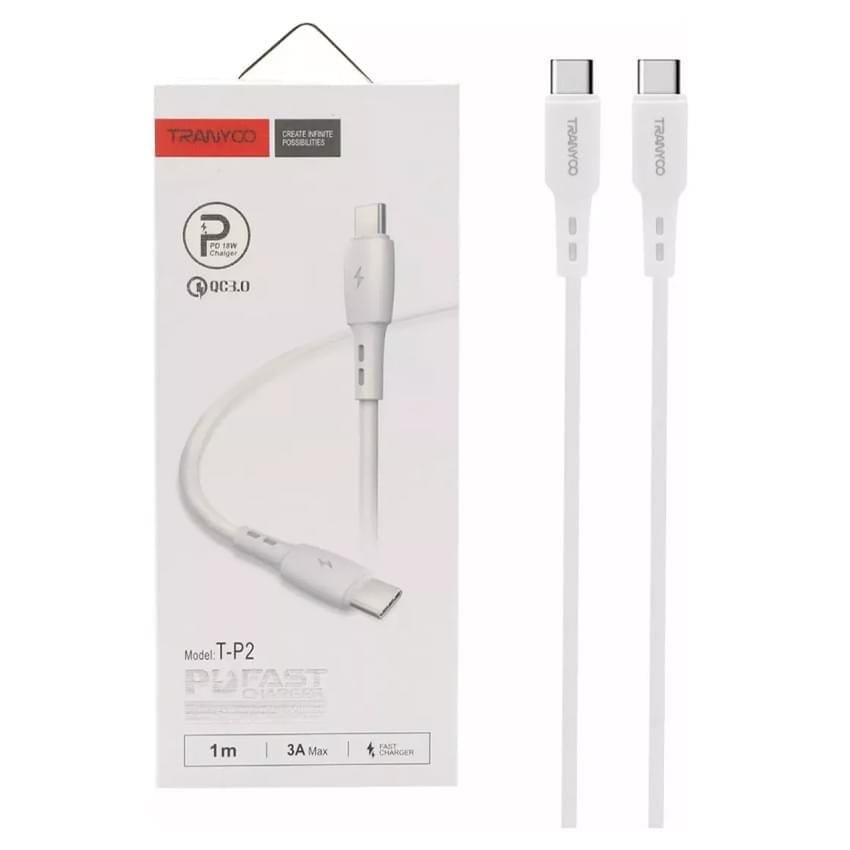 CABLE TIPO C A TIPO C 65W 1M
