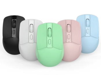 MOUSE INALAMBRICO 2.4G Y BLUETOOTH RECARGABLE BLAN