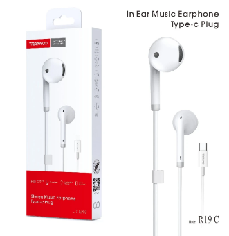 AURICULAR CON CABLE TIPO C//1.2mt
