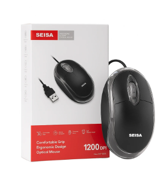 MOUSE OPTICO USB CON CABLE