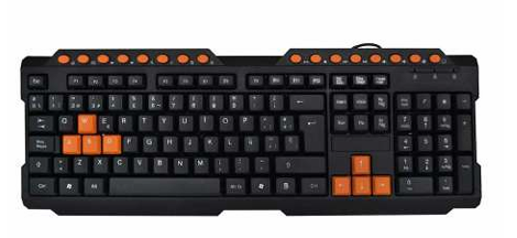 TECLADO BASIK TECH  MULTIMEDIA CABLE
