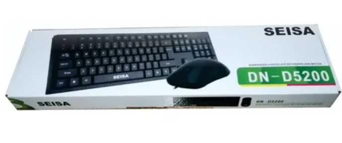COMBO TECLADO Y MOUSE USB DN.D5200