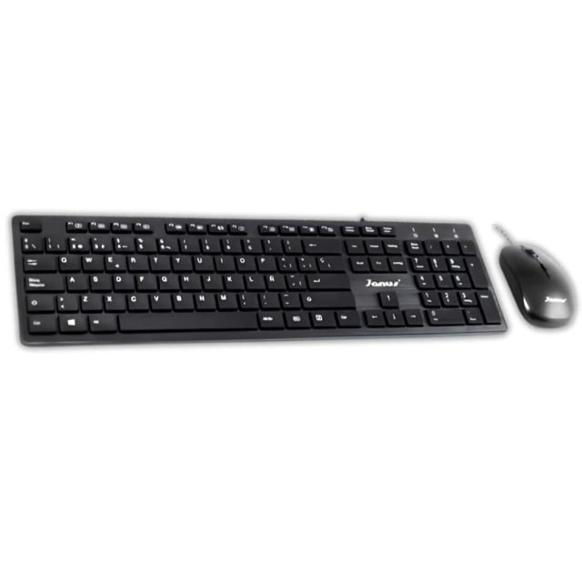 MOUSE JANUS COMBO NEGRO OFFICE BLACK