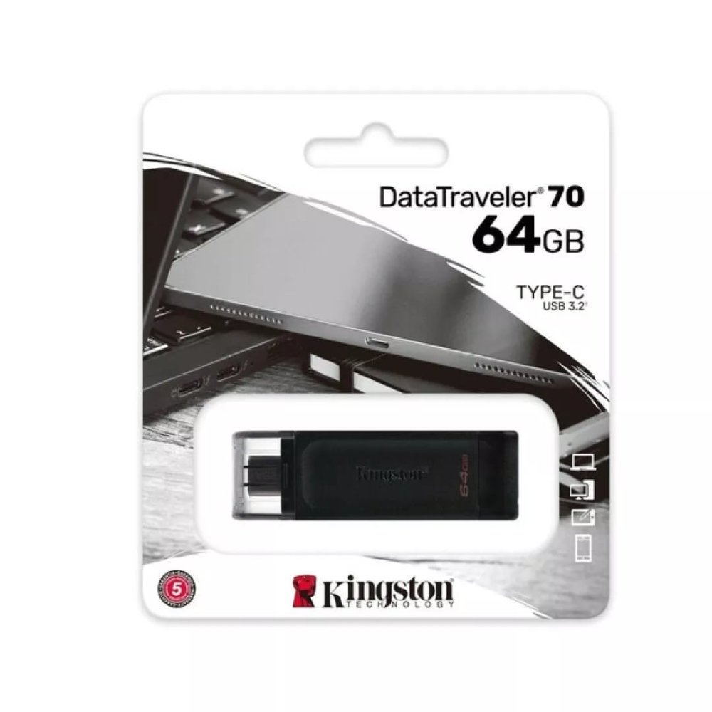USB KINGTON  TIPO C 3.2 64GB