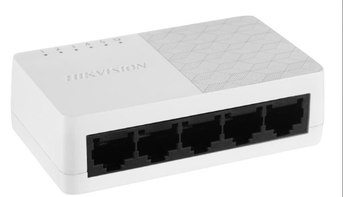 SWITCH HIKVISION 5 PUERTOS BASE 100